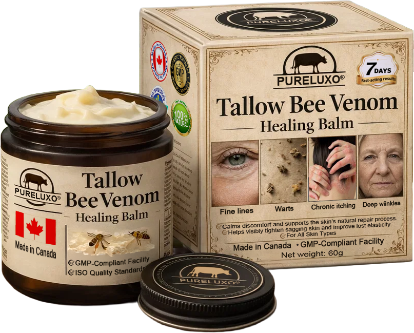 【70% OFF Ends Today】Pureluxo® Tallow Bee Venom Healing Balm（Targets Bumps, Wrinkles & Stressed Skin — Without Steroids）