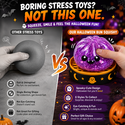 🔥70% OFF TODAY 🎃Halloween Steamed Bun Squishy Mystery Box Toy