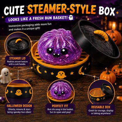 🔥70% OFF TODAY 🎃Halloween Steamed Bun Squishy Mystery Box Toy