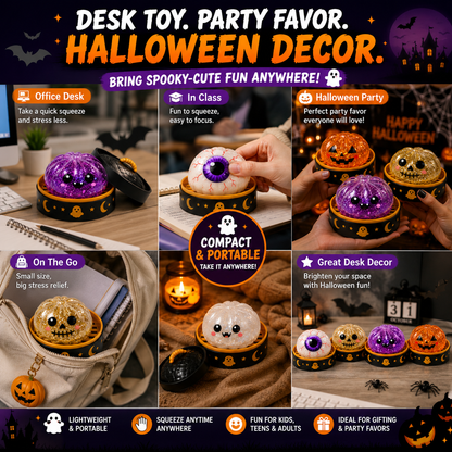 🔥70% OFF TODAY 🎃Halloween Steamed Bun Squishy Mystery Box Toy