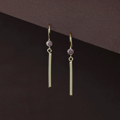 Golden Sticky Glossy Round Drop